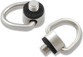 Litoexpe Stainless Steel D Ring Screw 1/4"-20 | For Tripod, Camera Strap, and Gimbal Attachment by PRATICALPRODUCTS