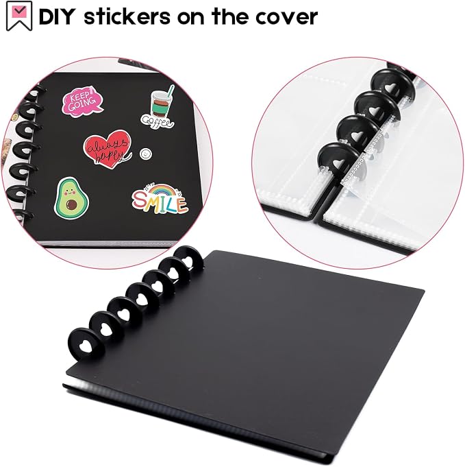 Photo Album 4x6 Photos, 80 Pockets Hard Cover Small Mini Capacity Pictures Album for Family Wedding Anniversary Baby Vacation (White) - Image 3