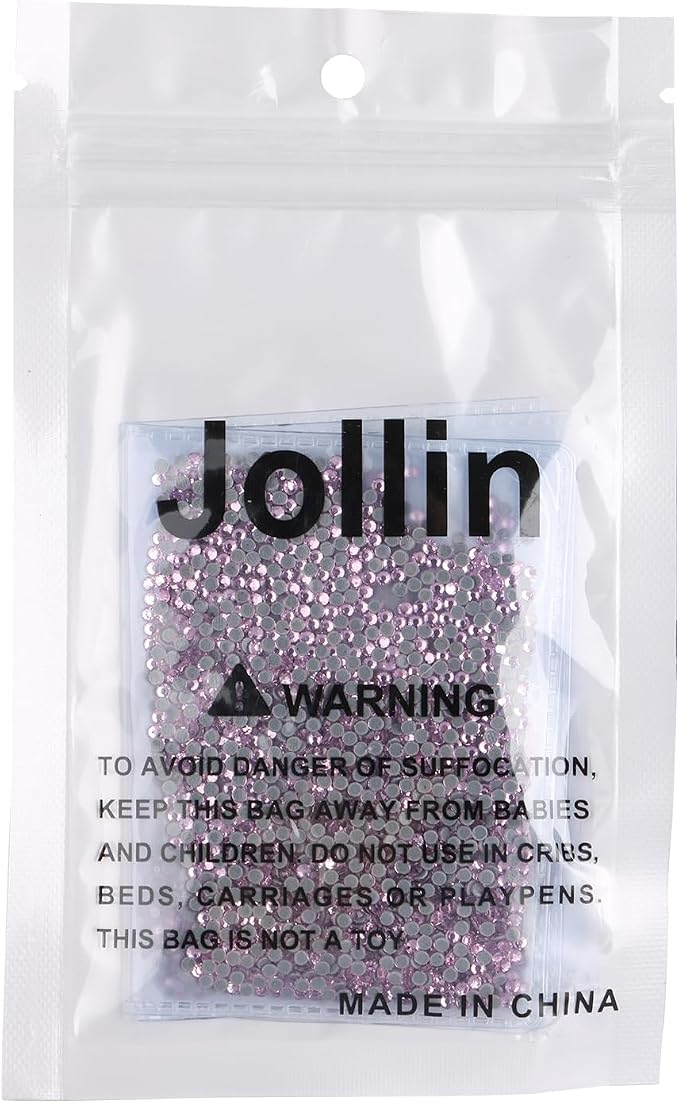 Jollin Hotfix Rhinestones Flatback Crystal Gems 2mm SS6, Pink | 2880pcs Hot Fix Crystals Glass Rhinestones for Bedazzling, Crafting, Clothes, Shoes & Accessories DIY Decoration - Image 6