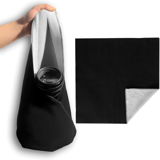Camera Wrap, 17.7''×17.7'' Premium Protective Self-Adhesive Cameras Cloth | Lens Camera Wrap, Anti-Scratch Camera Sleeve, Washable Lens Pouch for DSLR Camera, Phone, Accessories Laptops, Cosmetic by Unknown