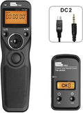 Wireless Remote Shutter Compatible for Nikon, Pixel TW-283 DC2 Wireless Shutter Release Remote Control Compatible for Nikon Z7 Z7II Z6 Z6II Z6III Df D90 D7500 D3300 D3100 D3200 D5000 D5500 D7200 D7000 by Pixel