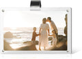 Car Sun Visor Photo Holder Clip, Magnetic Acrylic Visor Frame for Personal Photo Display, Car Interior Decor Accessoies (Transparent, 2.4 x 3.5) by Unknown
