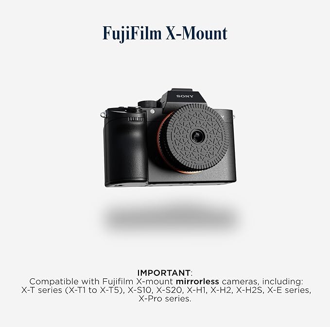 Original Retropia Repurposed Disposable Camera Mirrorless Lens | Unlimited Instant Film-Look Photos | Pancake Lens, 32mm Focal Length & Fixed f/11 Aperture (Fujifilm XF Mount Mirrorless Compatible) - Image 2