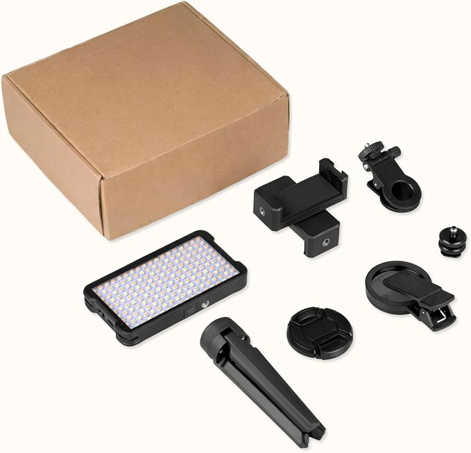 Tattoo Light Kit with 180LED and CPL Filter Len, Polarized Light for Tattoo, Compatible with iPhone, DSLR Camera, Tattoo Equipment and Supplies, Tattoo Lamp Remove Glare for Selfie Photography - Image 9