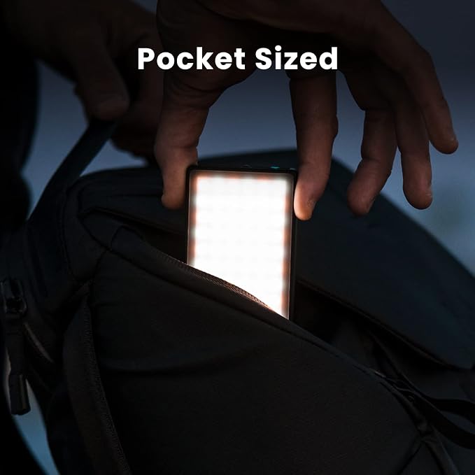 Lume Cube Bicolor Panel Mini LED Light for Professional DSLR Cameras | Adjustable Panel Mini, LCD Display | Photo and Video Lighting, Long Battery Life | Fits Sony, Nikon, Canon, Fuji, Panasonic - Image 6