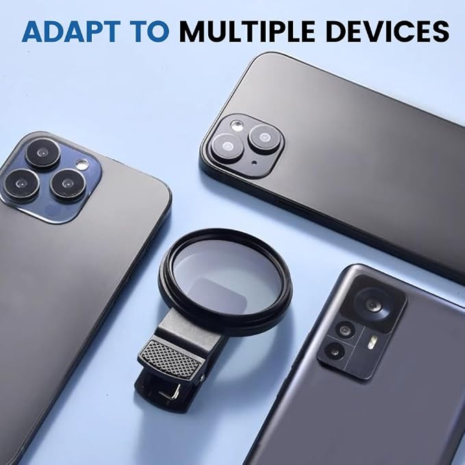 52mm Clip on CPL Phone Camera Lens Filter Kit, 2026 New Phone Filter, Portable Adjustable Polarizing Lens for Smartphone (2 Kit) - Image 6