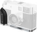 SmallRig X Half L-Shaped Grip for FUJIFILM X Half Camera, Built-in Quick Release Plate for Arca, Lightweight Ergonomic Silicone Handle with Hot Shoe Cover(Silver) - 5216 by SmallRig