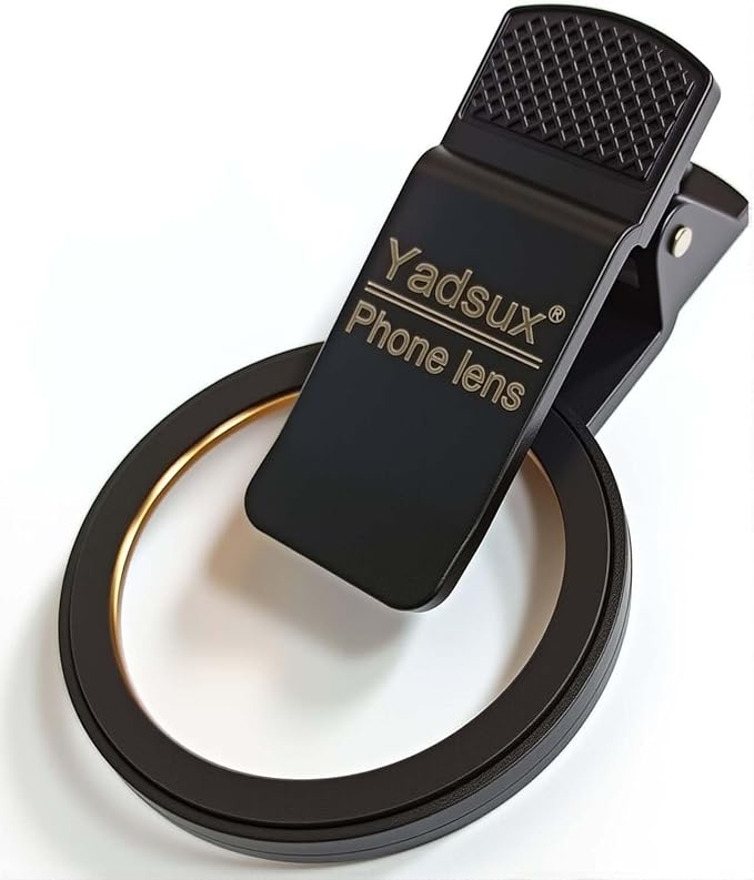 Portable Universal 52mm Thread Clip for Cell Phone Camera Assistant Lens and Effects Filters, for iPhone, Samsung and Other Camera Phone Lens Installation 52mm ND, CPL, UV and Other Filters. - Image 3