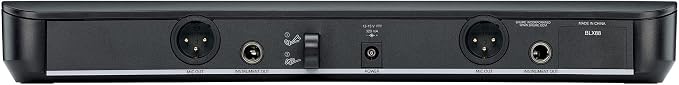 Shure BLX188/CVL UHF Wireless Microphone System - Perfect for Interviews, Presentations, Theater - 14-Hour Battery Life, 300 ft Range | Includes (2) Lavalier Mics, Dual Channel Receiver | H8 Band - Image 3