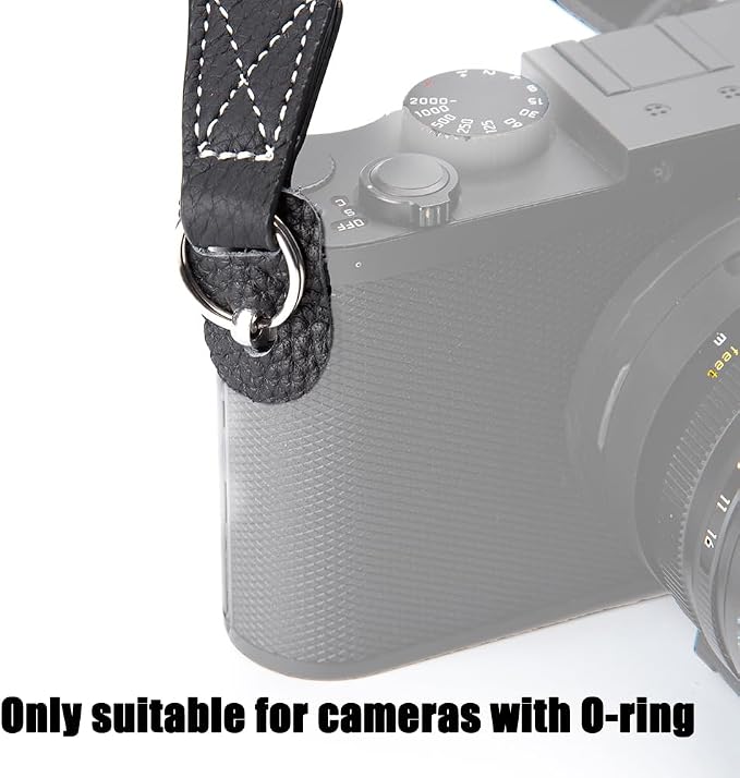 Vintage Minimalist Genuine Leather Camera Strap Crazy Horse Leather Shoulder Strap For DSLR For Fuji For Nikon For LEICA - Image 7