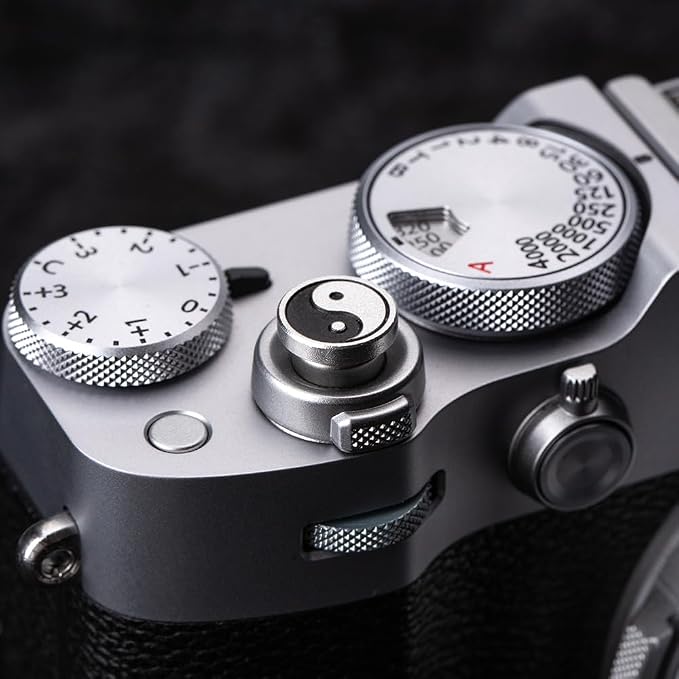 Camera Soft Release Button, Shutter Button for Fujifilm X-T5 X-T4 X-T3 X-T30 X-T30 II X-T20 X-PRO3 X100VI X100V X-E4 X-E3 for Nikon zf (Eight Diagrams Button) - Image 6