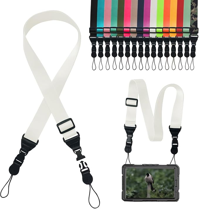 Adjustable Shoulder Strap, iPad Strap Nylon Neck Lanyard | for iPad/Samsung Tablet Case,Camera Binocular Crossbody Laptop Luggage Bag by Gowjaw