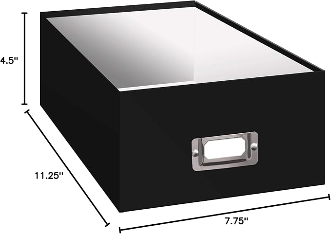 Pioneer Photo Albums B-1BW Photo Storage Box, Long Stems Design (Pack of 6) - Image 2