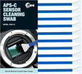 UES DDR15 16mm APS-C Camera Sensor Cleaning Swabs (10pcs) | UES DDR15 APS-C Sensor Cleaning Swabs Compatible with Sony, Nikon, Canon Fujifilm DSLR & Mirrorless Digital Camera CCD&CMOS by UES