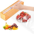 Plastic Wrap Dispenser with Cutter for Aluminum Foil, Plastic Wrap and Wax Paper, Fits 13" Roll（Plus） by Dsnirasy