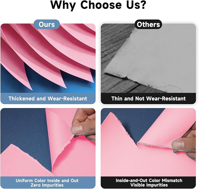 YSKE-Seamless Pink Paper Backdrop Roll for Photography,Photo Background,and Photoshoot Cover–Roll of Paper with Backdrop Cover for Background Stand,Thick Anti-Wrinkle Matte(53''x16.4'Pink) - Image 2