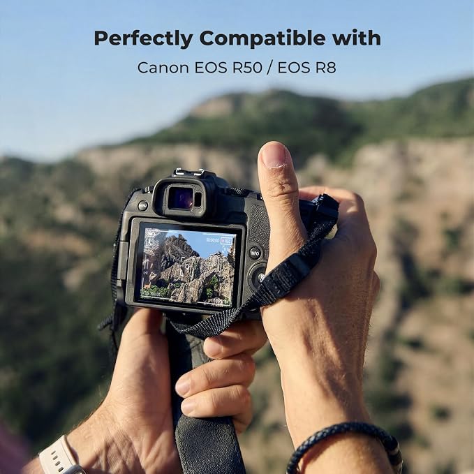 K&F CONCEPT 3pcs Screen Protector Compatible with Canon R50 R8 Camera | Ultra Clear Tempered Glass Screen Protector Anti Scratch Bubble Free Ultra Resistant PF05 - Image 4