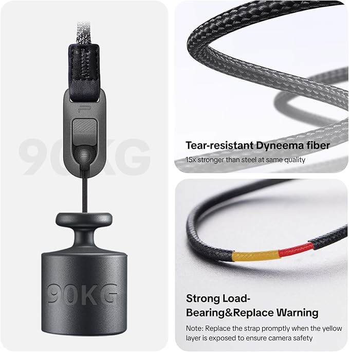 PGYTECH Camera Strap Air Universal Quick Connectors Air Set for Neck/Wrist Straps with Quick Beads 2.0(1.5mm) - Image 6
