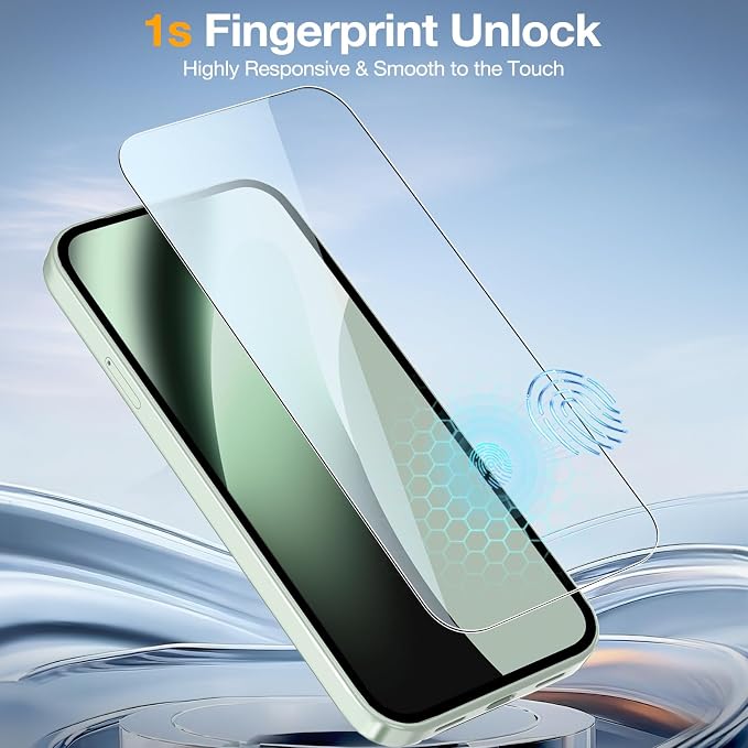 [2+2 for Google Pixel 10A Screen Protector & Camera Lens Protector | HD Clear, 9H Tempered Glass, Fingerprint Unlock, Anti-Scratch, Full Coverage, Case Friendly, Bubble Free, Easy Install - Image 2