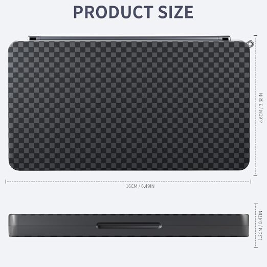 RHOTALL Black Game Card Case for Nintendo Switch/OLED/lite/Switch 2, 20 Game Holder Cartridge Case for Game Cards and 20 SD Cards,Portable Magnetic Closure - Image 2