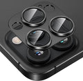 Tensea for iPhone 15 Pro Max/iPhone 15 Pro Camera Lens Protector | Metal Aluminum Alloy Tempered Glass Cover Camera Screen Protector Accessories, Case Friendly by Tensea