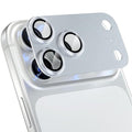Choiche for iPhone 17 Pro Camera Lens Protector, Silver | Metal Camera Cover with 9H Tempered Glass Lens Screen Protector Accessories, Strong Adsorption, Case-Friendly, 6.3-inch by Choiche