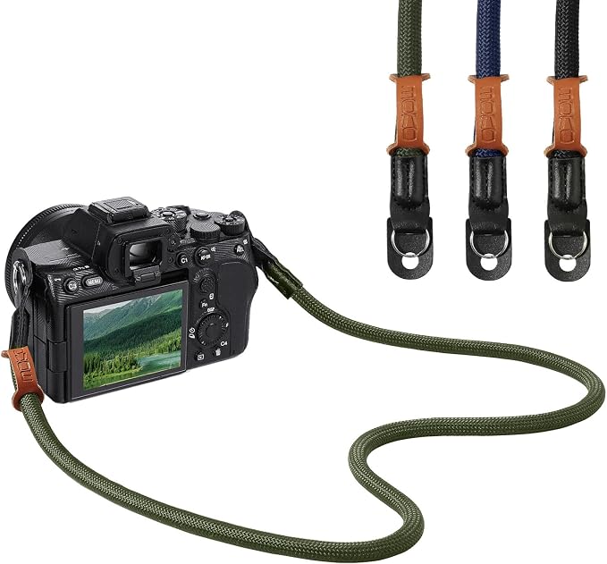 MoKo Camera Strap, 100cm Neck & Shoulder Rope Camera Straps for Photographers, for Canon Sony Nikon Fuji DSLR by MoKo