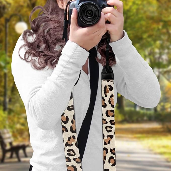 Coldinair Black Adjustable Camera Strap Universal Neck & Shoulder Soft Padded Strap for All DSLR Cameras,Binoculars - Image 3