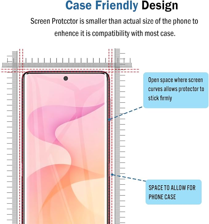 2+2 Pack Soft Flexible TPU Film Screen Protector for Samsung Galaxy Z Flip 8/Z Flip8 & Front Tempered Glass Screen Protector, HD Clear,Support Fingerprint Unlock,with Easy Installation Alignment Tool - Image 3