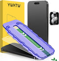 YWXTW 2 Pack Matte Screen Protector for iPhone 16 Pro 6.3 Inch + 1 Set Camera Lens Protector, Anti Glare Anti Fingerprint 16 Pro Glass Screen Protector, Bubble Free, Smooth as Silk by YWXTW
