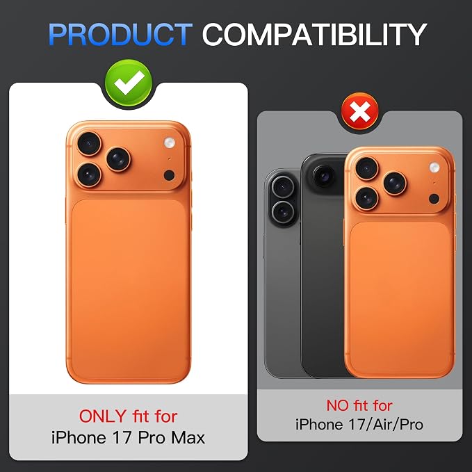 Suoman ND/UV Filter for iPhone 17 Pro Max Camera Lens Protector- Filter Kit | with ND/CPL/UV/Black Soft Filter Kit,Strong Adsorption,Tempered Glass Lens Film,All-in-one Metal Camera Cover - Image 2