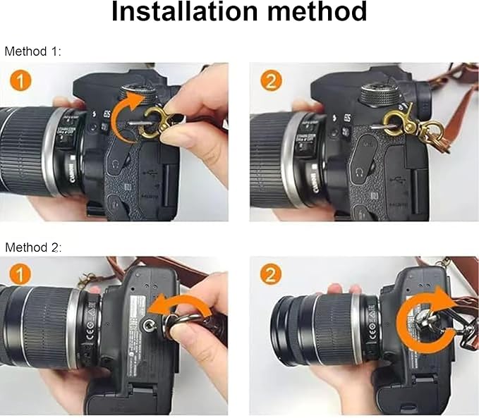 Camera Harness, Dual Camera Harness for Photographers, Leather Camera Strap for Two-Cameras for DSLR/SLR Strap - Image 5