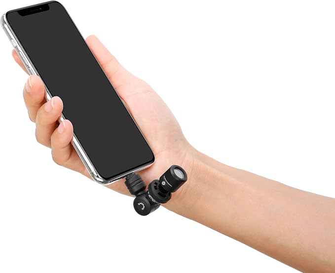 Saramonic SmartMic Di Mini | Ultra-Compact Omnidirectional Condenser Microphone with Lightning for iPhones & iPads - Image 6
