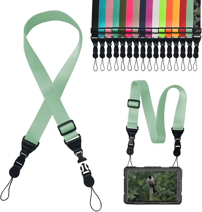 Adjustable Shoulder Strap, iPad Strap Nylon Neck Lanyard | for iPad/Samsung Tablet Case,Camera Binocular Crossbody Laptop Luggage Bag by Gowjaw