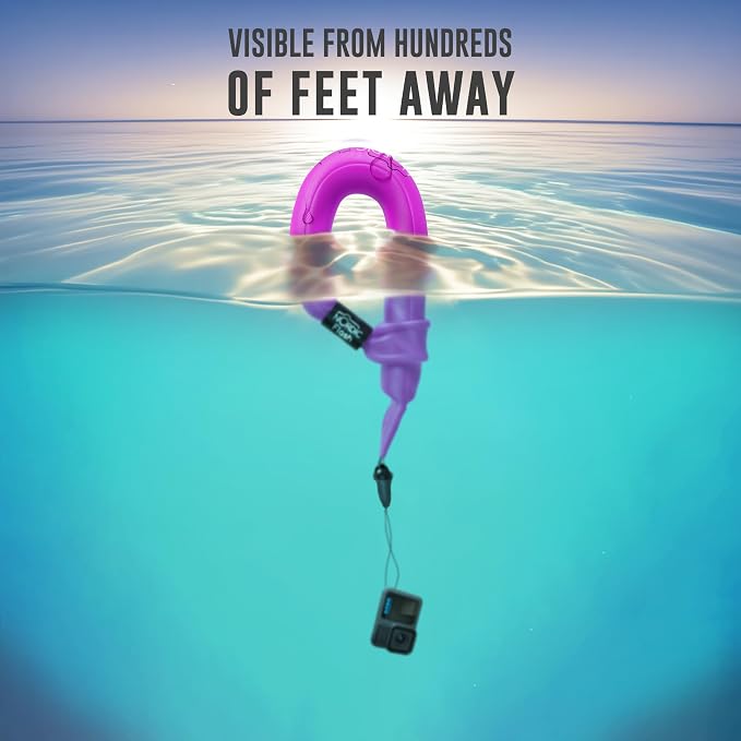 Nordic Flash Waterproof Phone & Camera Float Wrist Strap for Underwater | Waterproof Float Strap Compatible with GoPro Hero 13, Insta360 X4, DJI Action 5 Pro, iPhone, OM System TG-7 & Kodak WPZ2 - Image 3