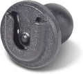 Universal Ham CB Radio Microphone Hanger, Round Knob Mic Holder Mount with 1inch(25mm) Ball Adapter for Motorola HLN9073B CDM1250 GM3688 GTX800 Kenwood TK768G TK868G TM471A Two Way Radio by HYSHIKRA