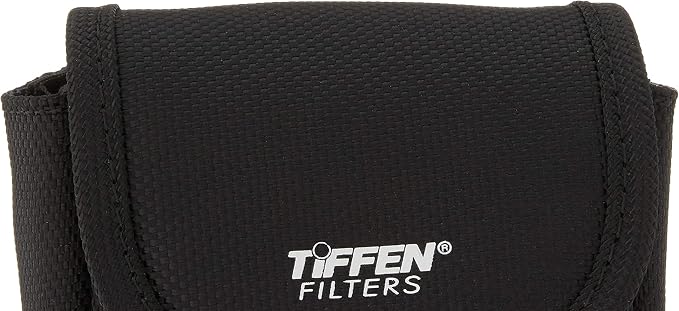Tiffen 4BLTPCHSMK Small Belt Style Filter Pouch for Filters Up to 58mm,Black - Image 2