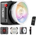 Godox ML40R RGB LED Video Light, Portable COB Photography Light with Built-in Battery, 1800K-10000K Full Color, 14 FX Effects, App Control, Magnetic Mount, ML-L10 Reflector for Vlog Live Streaming by GODOX