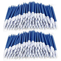 Wellgler's Electronics Cleaning swabs,Sponge tip Detail swabs, lint-Free Foam Swab (200pcs Navy Blue) by DisposableOralSwabs
