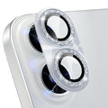Choiche for iPhone 17 Camera Lens Protector, Light-Silver | Bling Metal Camera Cover with 9H Tempered Glass Lens Screen Protector Accessories, Strong Adsorption, Case-Friendly by Choiche