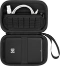 Hard Carrying Case for KODAK Step Instant Smartphone Photo Printer - Portable Mini Color Wireless Mobile Printer, Zipper Mesh Pocket for USB Cable, Photo Paper, Black by Supmay