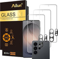 Ailun Screen Protector + Camera Lens Protector for Galaxy S26 Ultra | 3+2 Pack, 6.9 Inch, Tempered Glass, Fingerprint Unlock, 0.25mm Ultra Clear, Case Friendly by Ailun