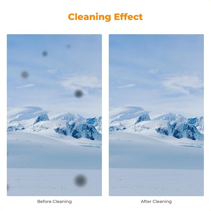 K&F CONCEPT Multifunctional Lens Cleaning Kit for Bluetooth Earphones | Cleaning Pen,Cleaning Stripper X3,Flocking Sponge X3,Soft Brush Head,Chamois Carbon Head,Aluminum Alloy Pen Body,MP02 - Image 8