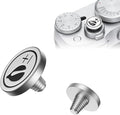 JJC Soft Shutter Release Button Fujifilm X100VI XT50 XM5, Leaf Pattern | for Fuji Fujifilm X-M5 X-T5 X-T4 X-50T X-T30 III II X-PRO3 X00 VI V X-E5 X-E4 X Half Leica Q3 M10 M9 RX10 IV III Nikon Zf Df by JJC