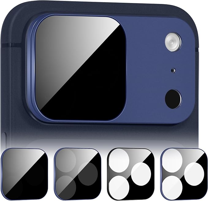 Suoman ND/UV Filter for iPhone 17 Pro Camera Lens Protector - Filter Kit | with ND/CPL/UV/Black Soft Filter Kit,Strong Adsorption,Tempered Glass Lens Film,All-in-one Metal Camera Cover by Suoman