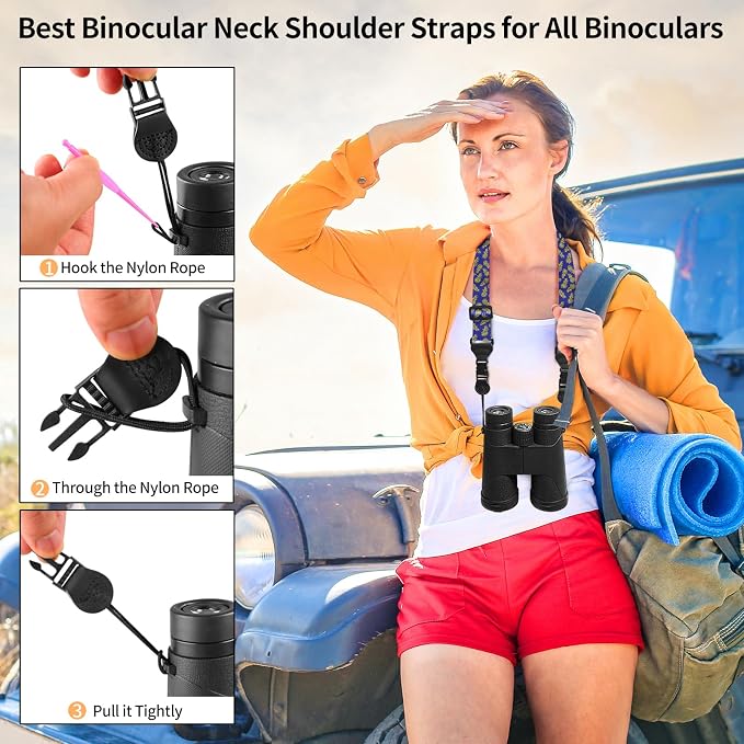 FIEIL Pineapple Shoulder Strap, Adjustable Camera Strap with 2 Sets of Quick-Release Buckles, Comfortable Neck Strap for iPad, Tablet, Camera, Laptop, Binocular, Luggage Bag - Image 4
