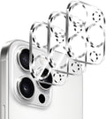 Dengduoduo 3 Pack Camera Lens Protector for iPhone 16 Pro 6.3 inch and 16 Pro Max 6.9 inch, Tempered Glass, Ultra HD, 9H Hardness, Anti-Scratch, Case Friendly [No Affect on Night Shots] by Dengduoduo