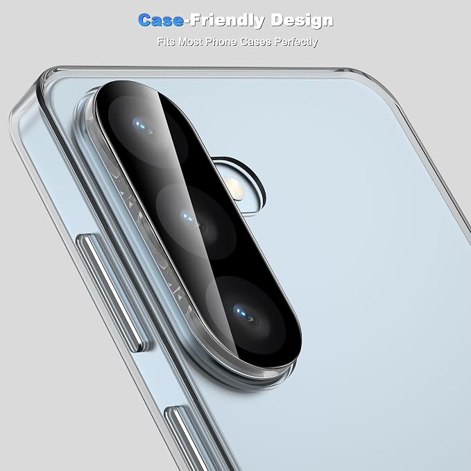 WHPXJY 2026 New Upgrade for 3 pack Samsung Galaxy S26 Camera Lens Protector-Tempered Glass Cover, 9H+ Shatterproof/Anti-scratch/Maintains Original Clarity/Easy to Install - Image 6