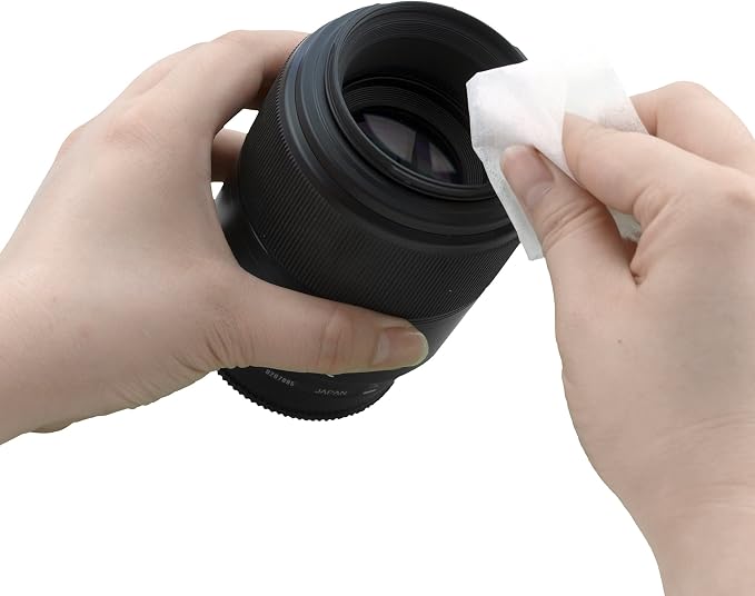 CamKix Camera Lens Cleaning Kit, Air Blower, 2-in-1 Lens Cleaning Pen | Cleaning Brush, Empty Spray Bottle, Lens Cleaning Paper Tissues and 5 Microfiber Cloths; No Liquid Included. - Image 6