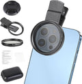 52mm Circular Polarizer Filter for iPhone and Android, CPL Lens Filter, Multi-Layer Coated, HD Transparent, Anti-Reflection, for DSLR Mirrorless Cameras by SeetheUnseen